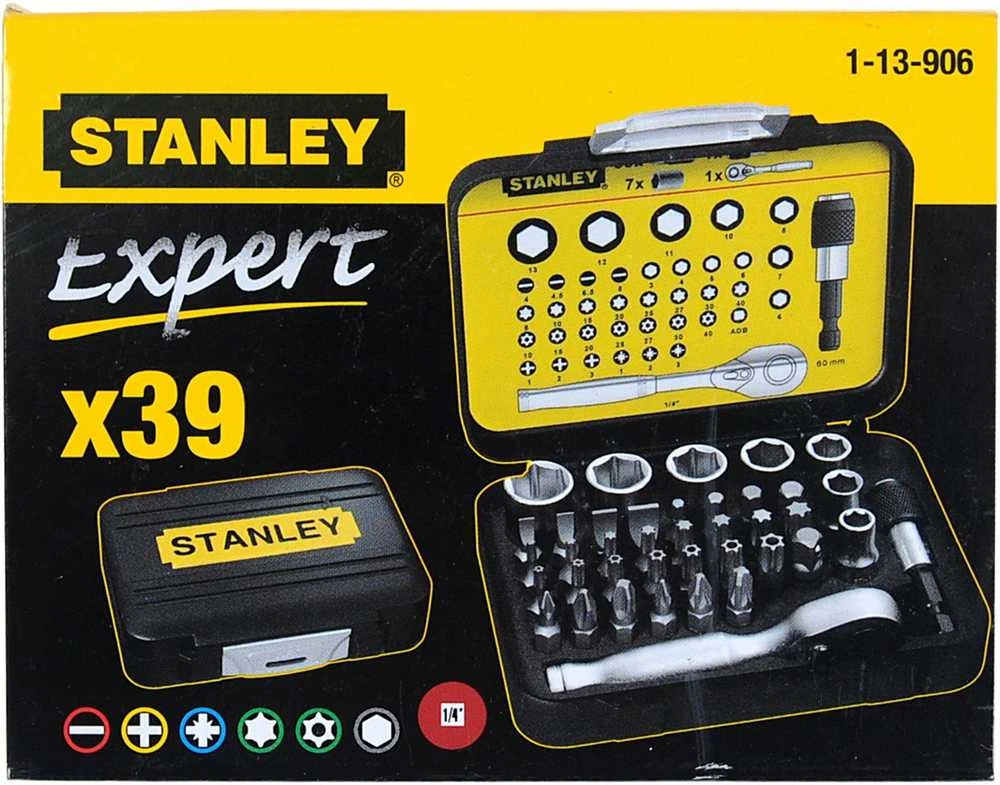 39 dalių sukimo antgalių rinkinys Stanley EXPERT