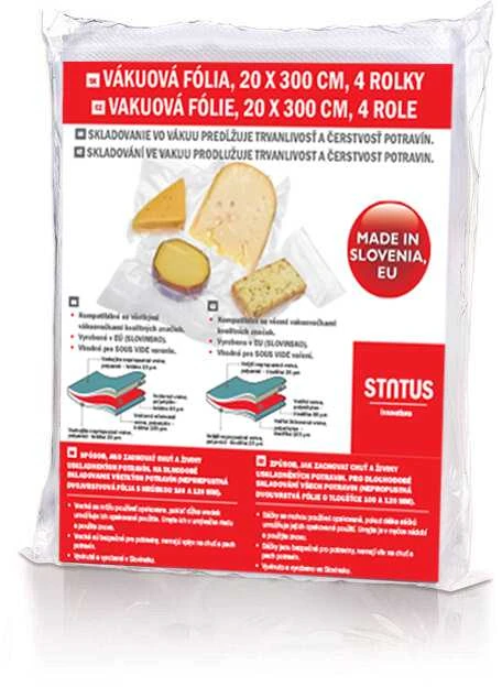 Status vakuumo rulonėliai 200 x 3000 mm (4 vnt.)