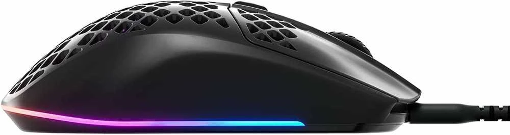 Žaidimų pelė SteelSeries Aerox 3 Onyx , Juodos spalvos