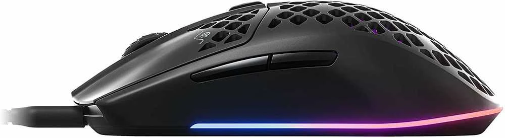 Žaidimų pelė SteelSeries Aerox 3 Onyx , Juodos spalvos