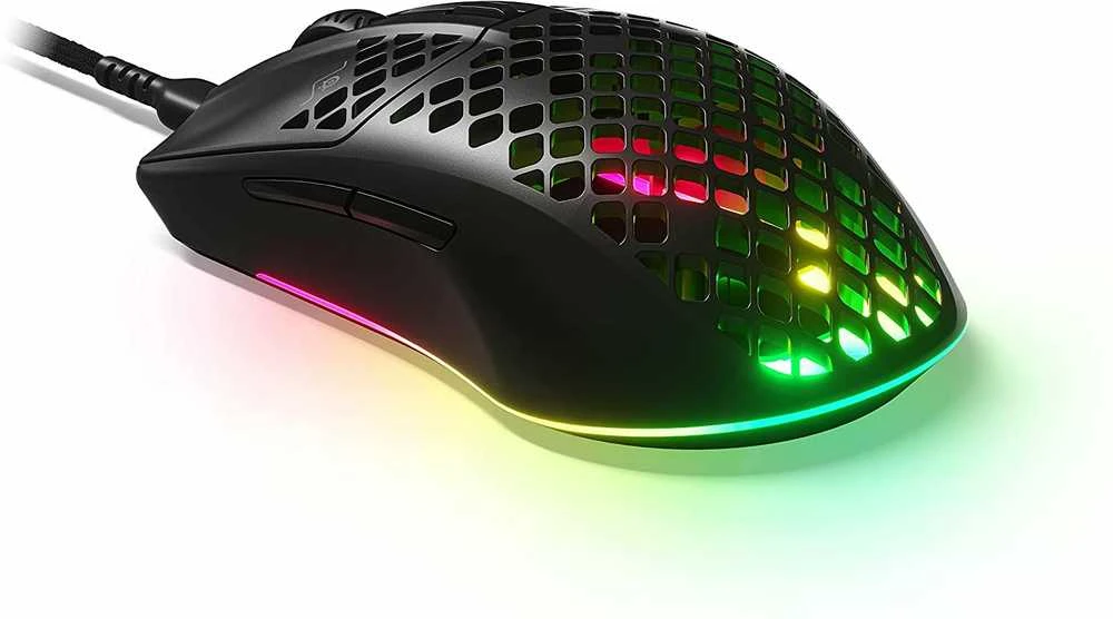 Žaidimų pelė SteelSeries Aerox 3 Onyx , Juodos spalvos