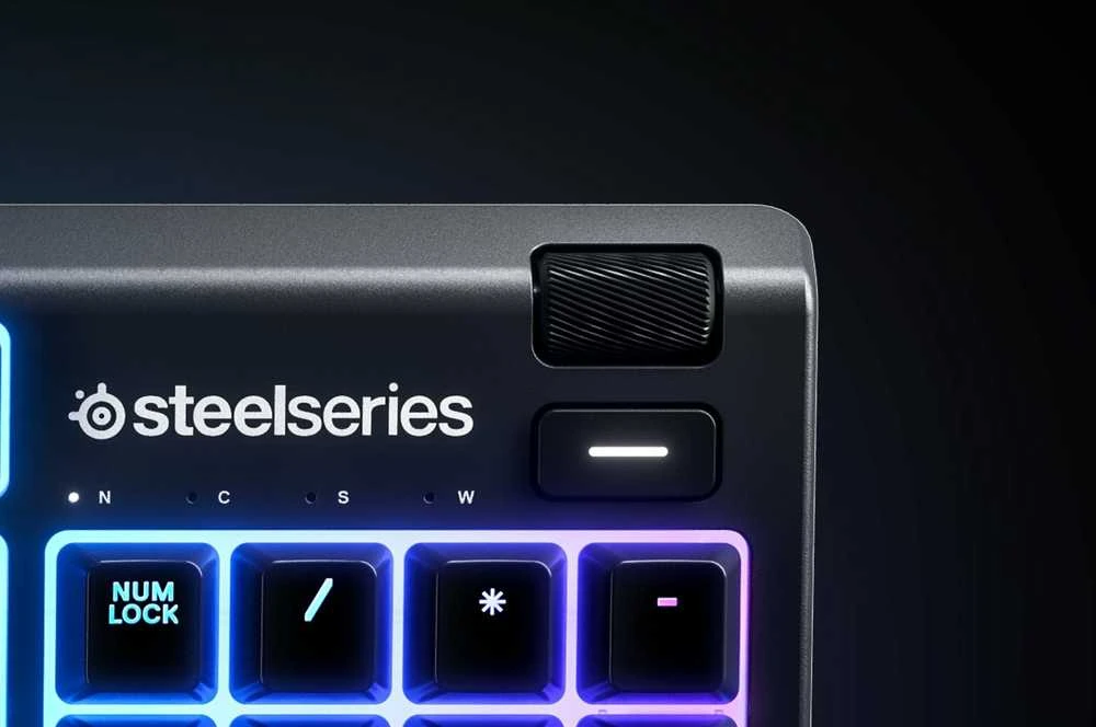 Žaidimų klaviatūra SteelSeries Apex 3, US išdėstymas