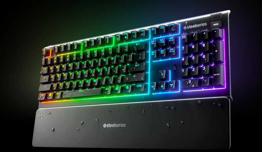 Žaidimų klaviatūra SteelSeries Apex 3, US išdėstymas