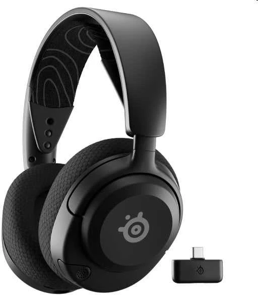 Belaidės žaidimų ausinės SteelSeries Arctis Nova 5, Juodos spalvos