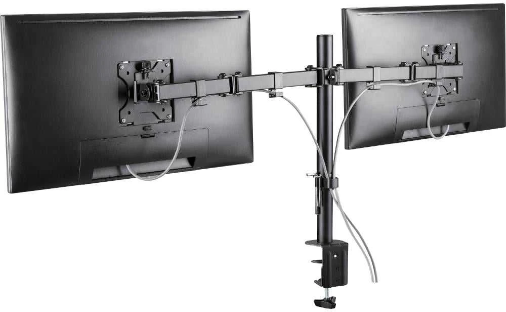 Laikiklis SOS 1120 MONITORIUS DESK MOUNT DUAL STELL