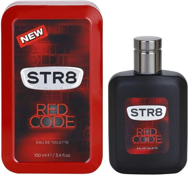 STR8 Raudona Code EDT tualetinis vanduo vyrams, 100 ml