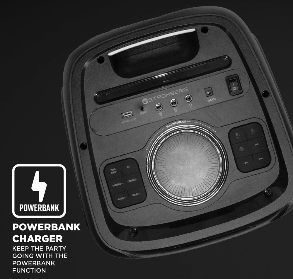 Nezatříděno „Stromberg Tempo 2“ „Bluetooth“ garsiakalbis su mikrofonu