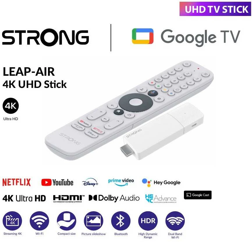 Vaizdo grotuvas Multimedijos grotuvas Strong Strong LEAP-AIR
