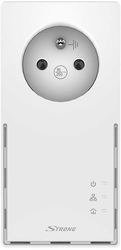 Powerline adapteris Strong Strong Powerline 1000 Duo 1000 Mbit/s Laidinis LAN Baltas 2 vnt.
