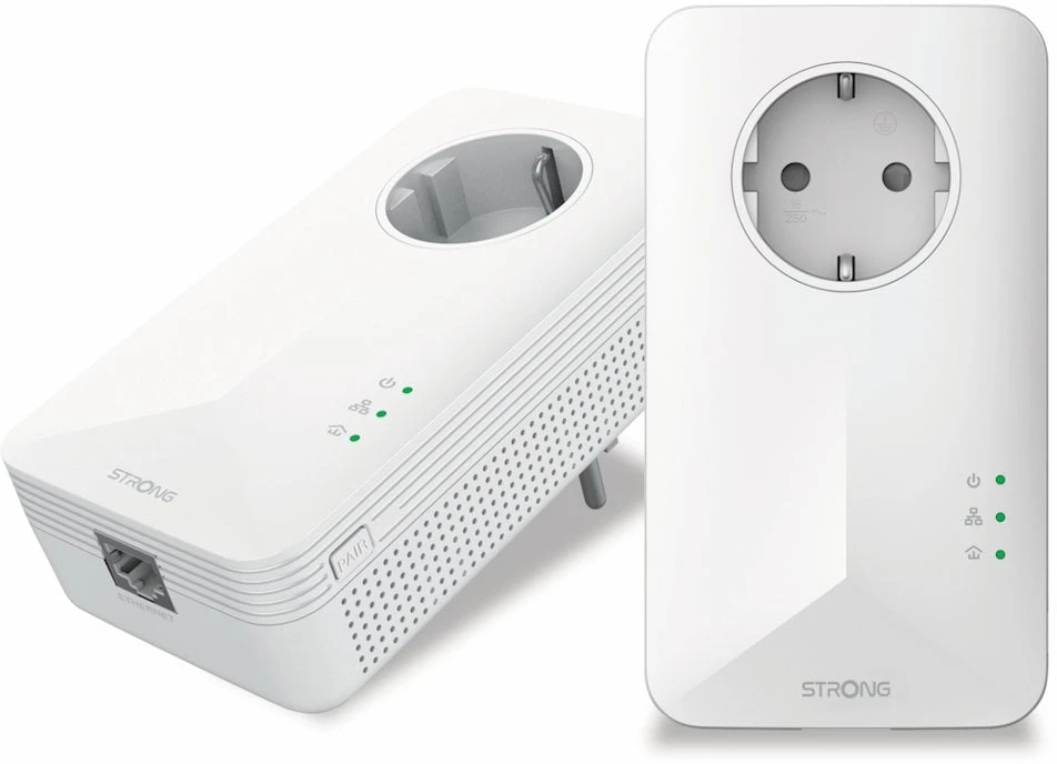 Adapteris maitinimo linijai Strong Strong POWERL1000DUOEUV2