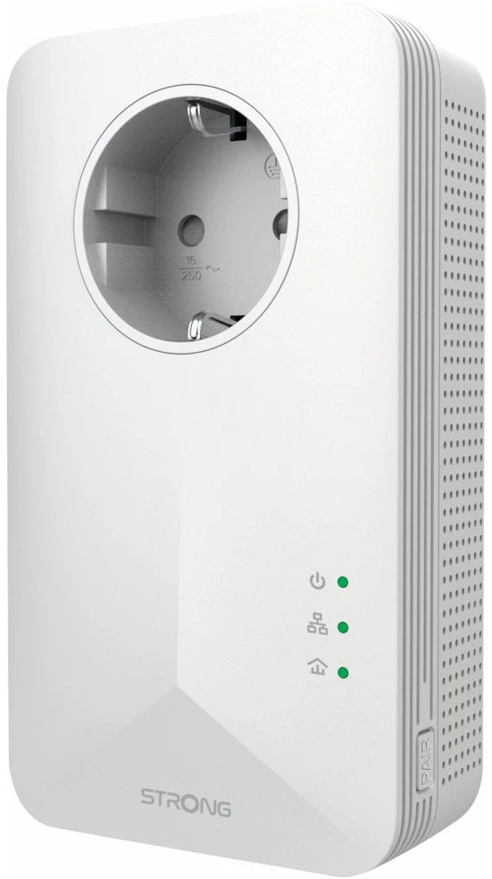 Adapteris powerline Strong Adapteris PLC STRONG POWERL1000DUOWIFIEUV2 Baltas (2 vnt.)