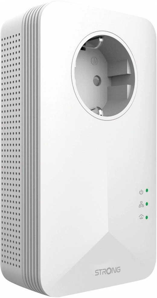 Adapteris powerline Strong Adapteris PLC STRONG POWERL1000DUOWIFIEUV2 Baltas (2 vnt.)