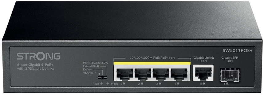 Šakotuvas Strong SW5011POE+