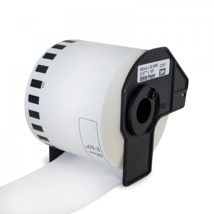 PRINTLINE suderinamos etiketės su Brother DK-22205
