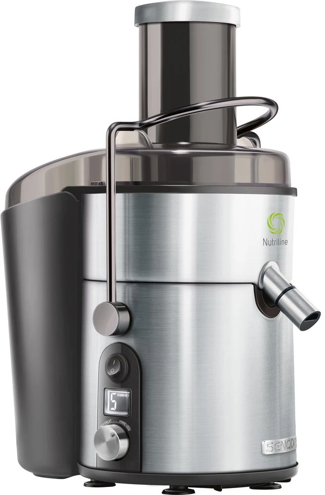 Sencor elektrinė sulčiaspaudė(platus padavimo vamzdis 75mm) 1200W, SJE5050SS