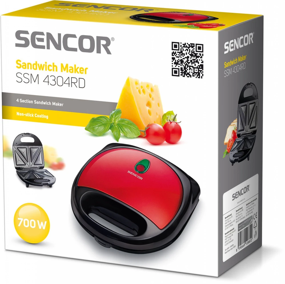 Sumuštinių keptuvas Sencor SSM 4304RD