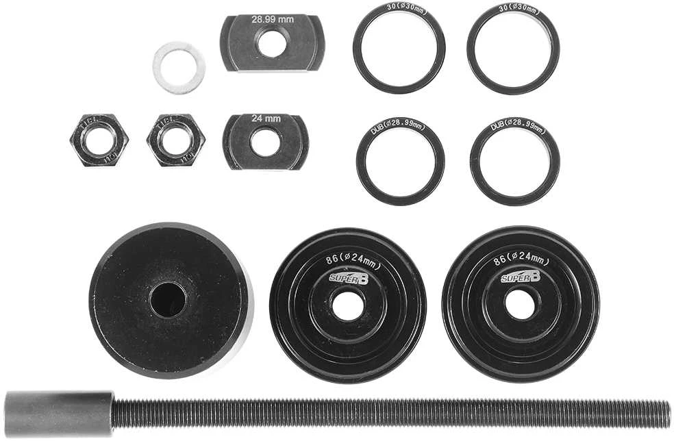 „SuperB“ – Centrinio veleno presas BB86/BB90/BB92, BB30, SRAM GXP, DUB – TB-19003