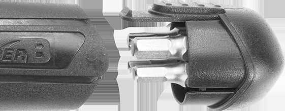 Šakotuvas Superbee SuperB - Torque wrench 4/5/6Nm + bits - TB-TW51