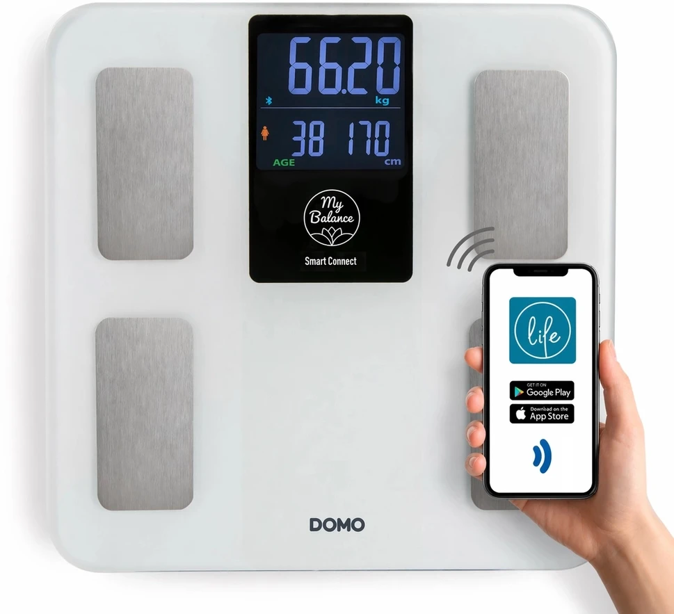 Svarstyklės DOMO DO9305W