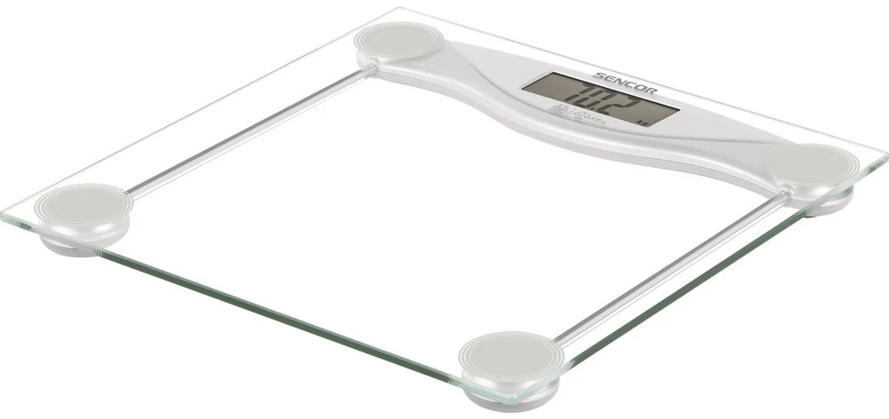 Virtuvinės svarstyklės Sencor elektroninės kūno masės svarstyklės 150kg,SBS113SL