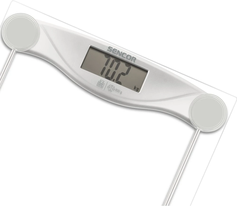 Virtuvinės svarstyklės Sencor elektroninės kūno masės svarstyklės 150kg,SBS113SL