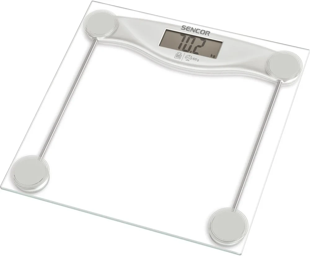 Virtuvinės svarstyklės Sencor elektroninės kūno masės svarstyklės 150kg,SBS113SL