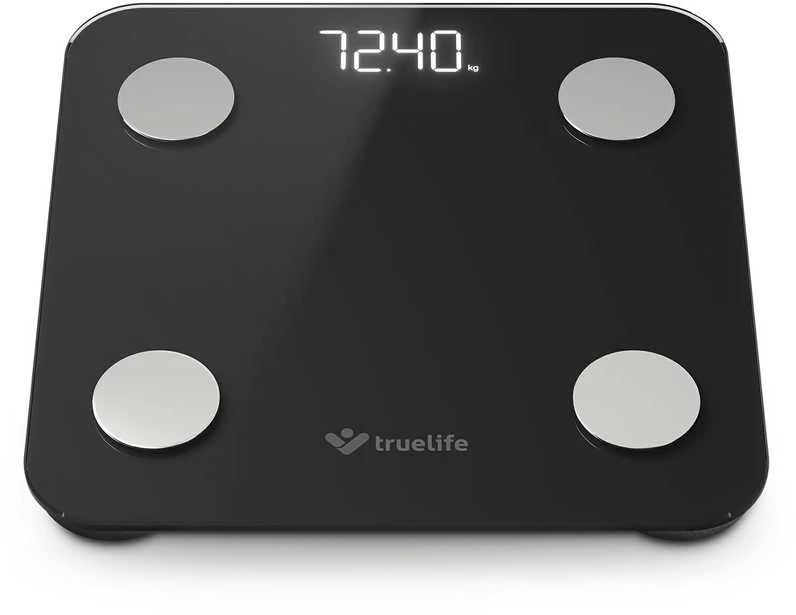 Svarstyklės TrueLife išmanusis įrenginys W1, juodas