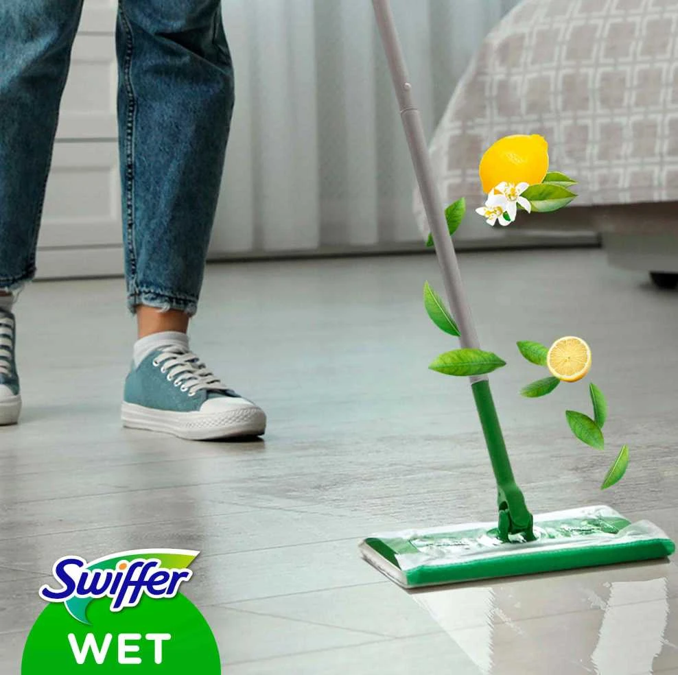 Swiffer Sweeper šlapios šluostės, papildymas 10vnt