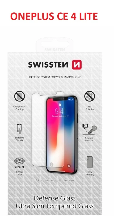 „Swissten“ itin plonas grūdintas stiklas, skirtas „OnePlus CE 4 Lite“