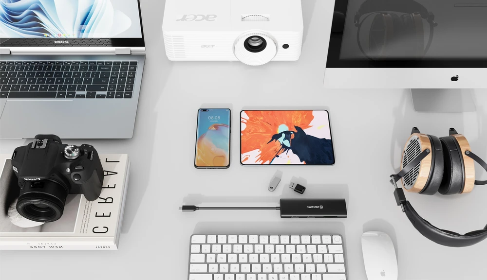 SWISSTEN USB-C HUB 8-IN-1