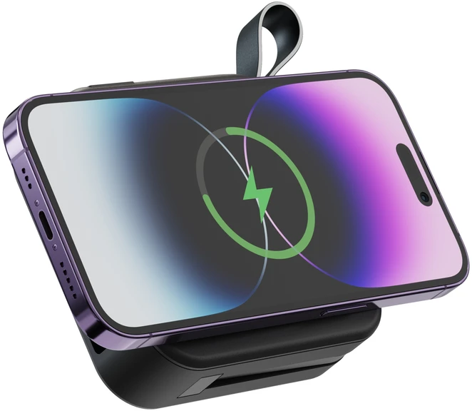 „Swissten“ išorinė baterija „ALL-IN-ONE PRO“ su keičiamais kištukais (JAV / ES / JK), 20 W, 10000 mAh