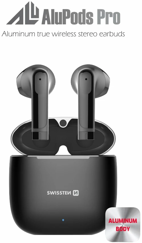 Ausinės Sourcing Swissten ALUPODS PRO TWS (54300300)