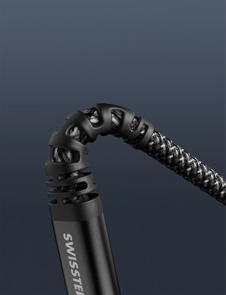 Swissten Kabelis USB Sourcing USB-A - USB-C 1.5 m Pilka (71541010)