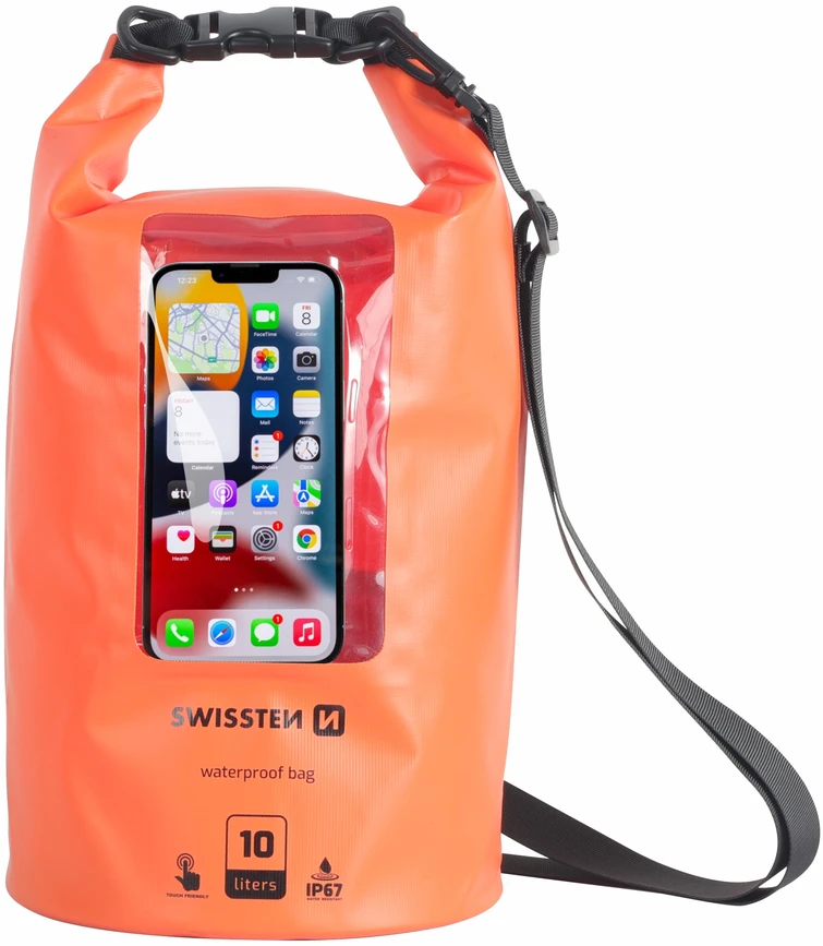 Swissten Atsparus vandeniui Universal Phone Case 10L