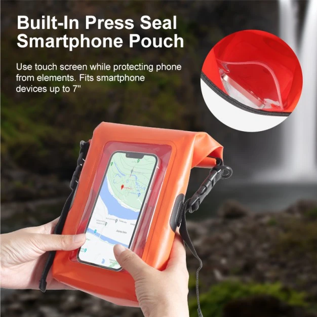 Dėklas Swissten Atsparus vandeniui Universal Phone Case 2L