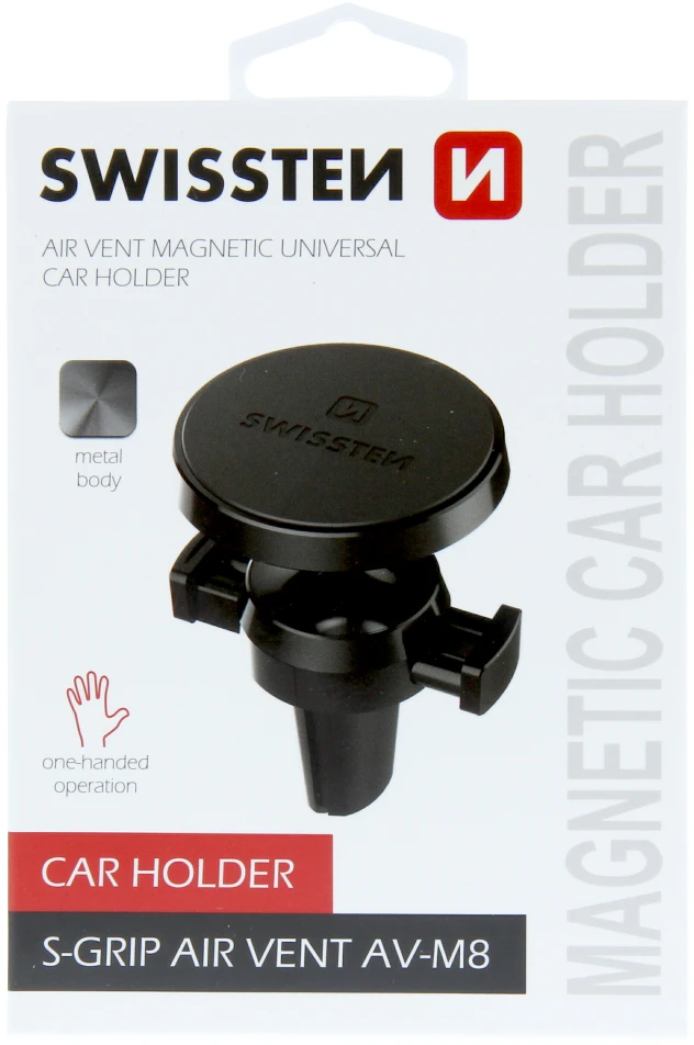 Swissten Magnetic automobilinis laikiklis S-Grip AV-M8
