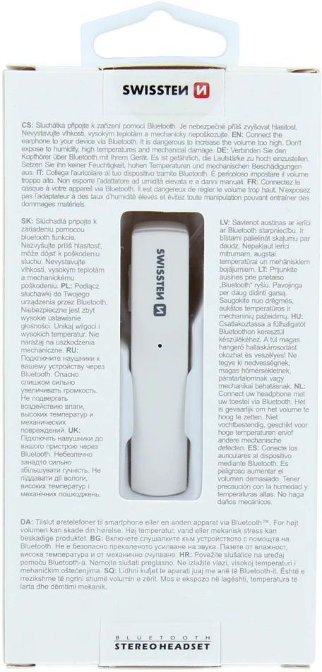 Ausinės Swissten Ultra Light UL-9 Bluetooth laisvų rankų įranga su MultiPoint