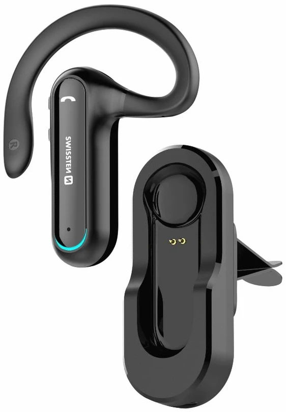 Ausinės Swissten Dock Earpiece Juodas (51204000)