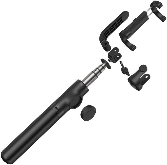 Swissten „Bluetooth“ „selfie Stick“ aliuminio trikojis Pro