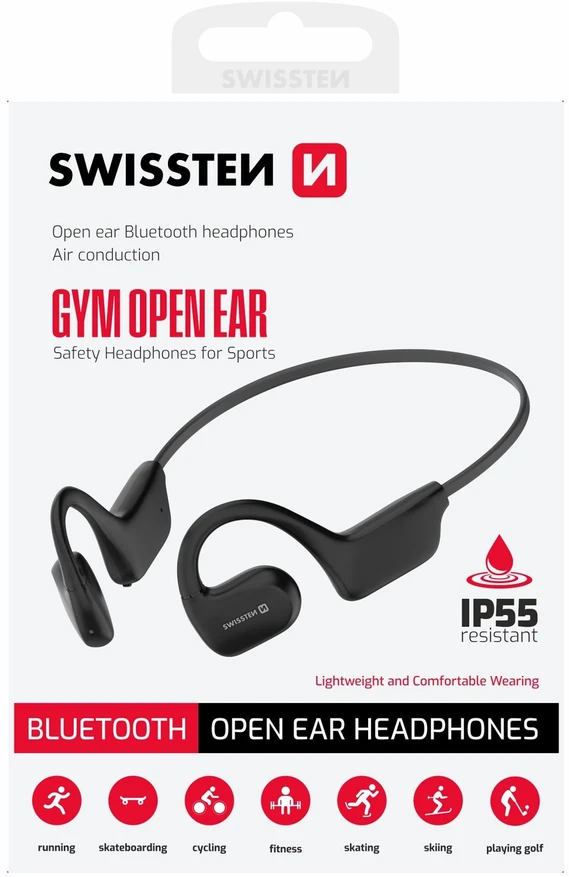 Swissten Sporto salės atviros belaidės ausinės