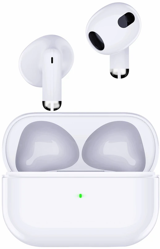 Swissten Ausinės Sourcing Mini Podss Baltas (54200200)
