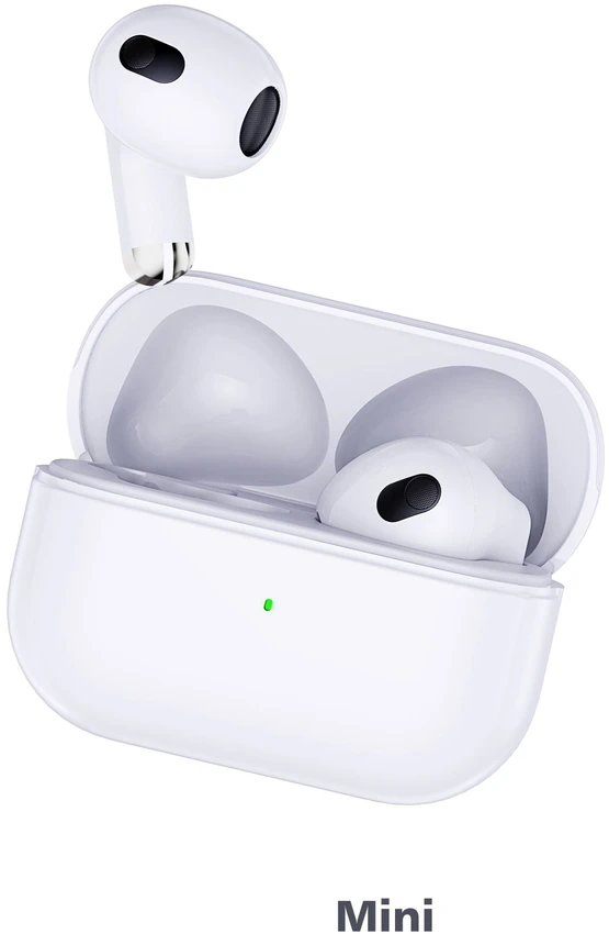 Swissten Ausinės Sourcing Mini Podss Baltas (54200200)