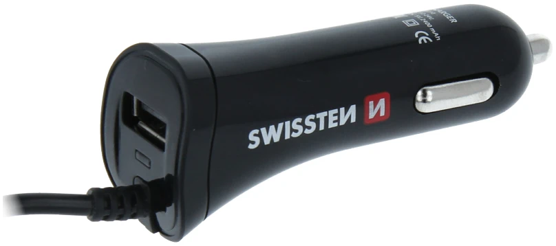 Swissten įkroviklis Vienetinis 1x USB-A 2,4 A (20111500)
