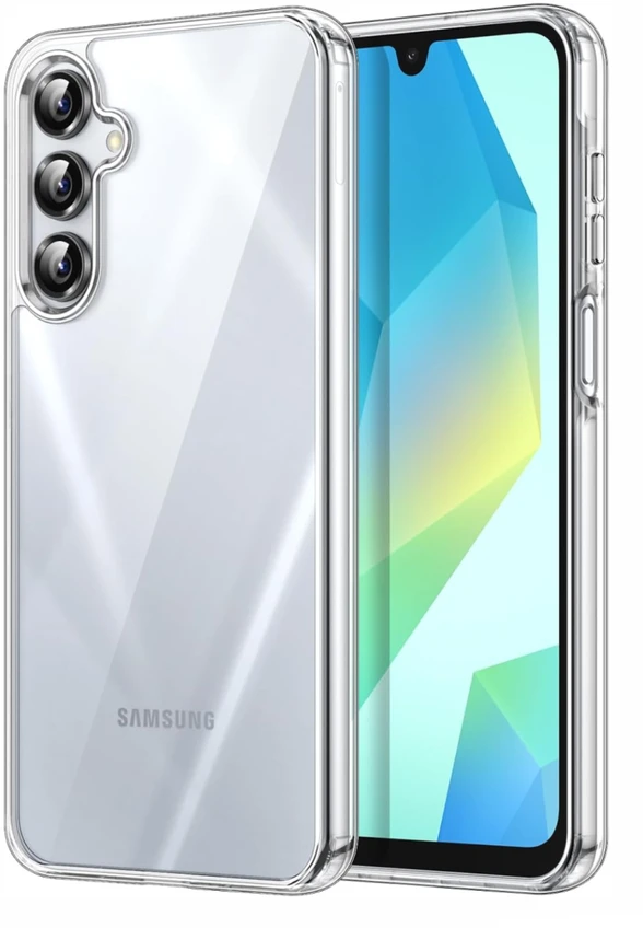 „Swissten“ skaidrus želė dėklas, skirtas „Samsung Galaxy A17 4G/5G“.