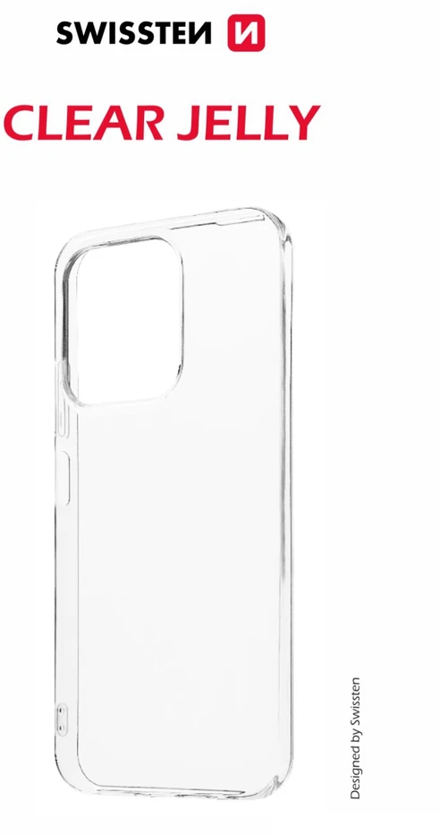 „Swissten“ skaidrus želė dėklas, skirtas „Xiaomi Redmi 15C 5G/4G“