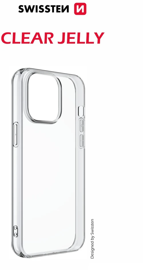 Swissten skaidrus želė dėklas, skirtas Xiaomi Note 14 5G