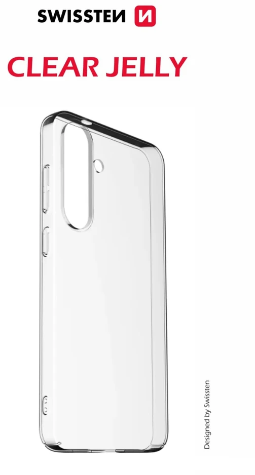 „Swissten“ skaidrus želė dėklas, skirtas „Samsung Galaxy A17 4G/5G“.
