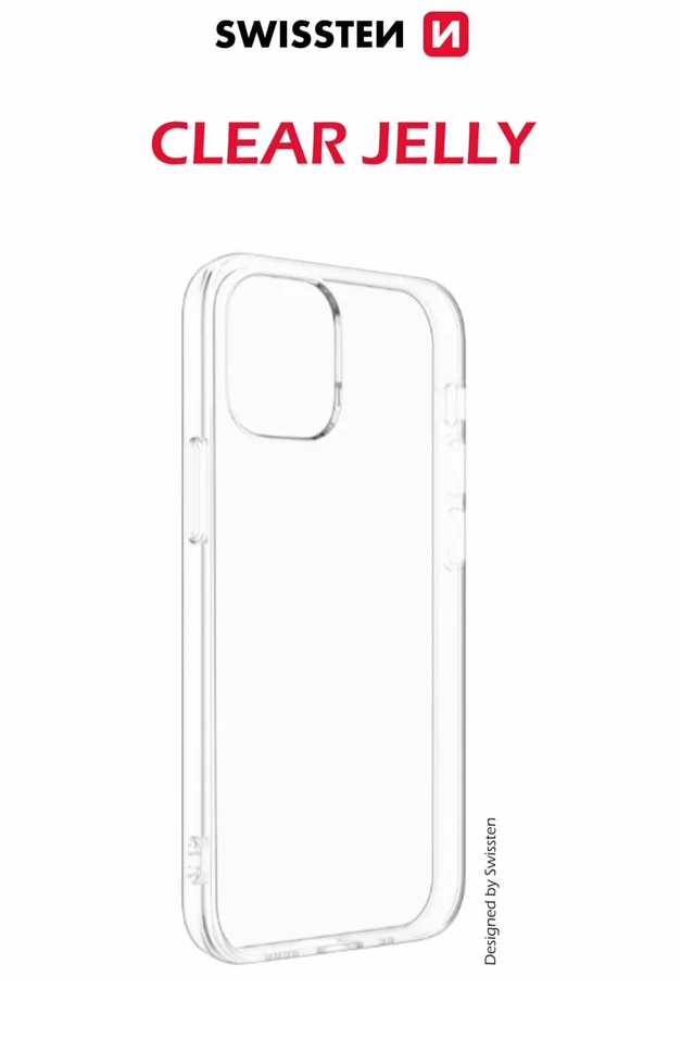 Dėklas SWISSTEN CLEAR JELLY Pouzdro pro APPLE IPHONE 13 mini transparentní