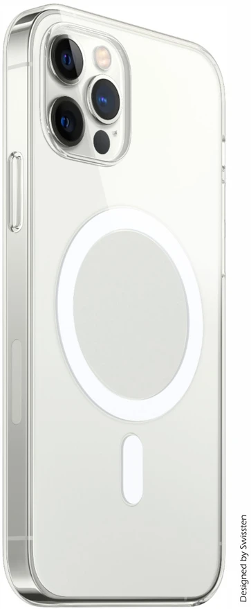 Dėklas Swissten Clear Jelly MagStick Apple iPhone 13 skaidrus