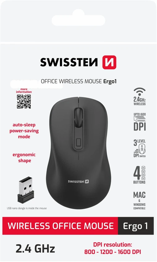 Swissten Office Bezvadu pele 59107310